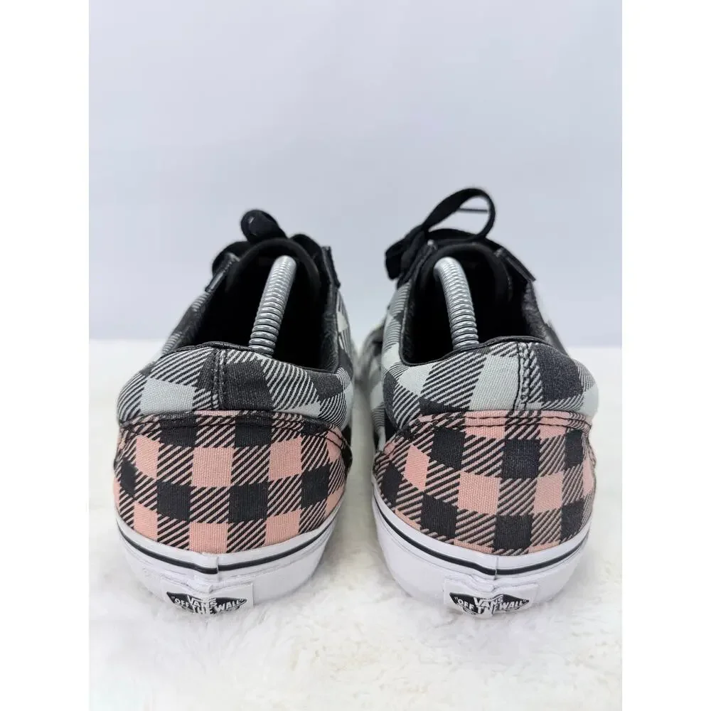 Vans Old Skool Plaid Houndstooth Buffalo Check Mens Size 10 Sneakers